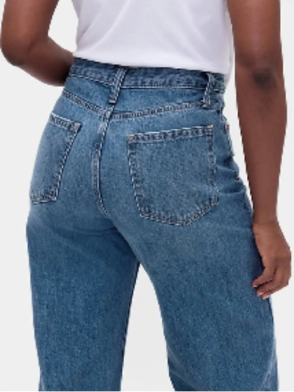 NWT GAP Curvy High Rise Barrel Jeans - Picture 5 of 8